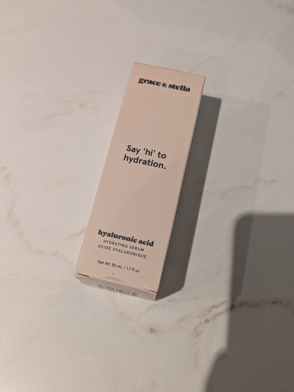 grace & stella Hydrating Primer Ser Um - Pale Pink Packaging